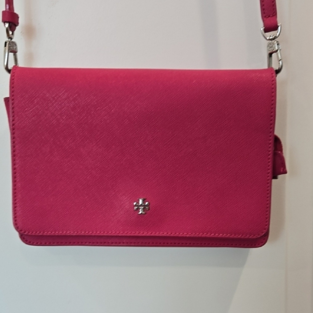 Tory Burch Emerson Crossbody/ Clutch Bag With Dustbag GUC